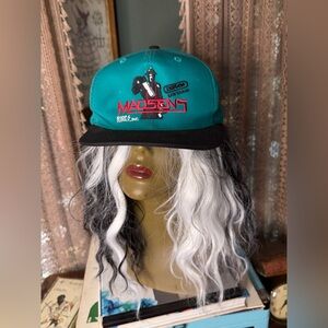 VTG Madsen Teal and Black Hat